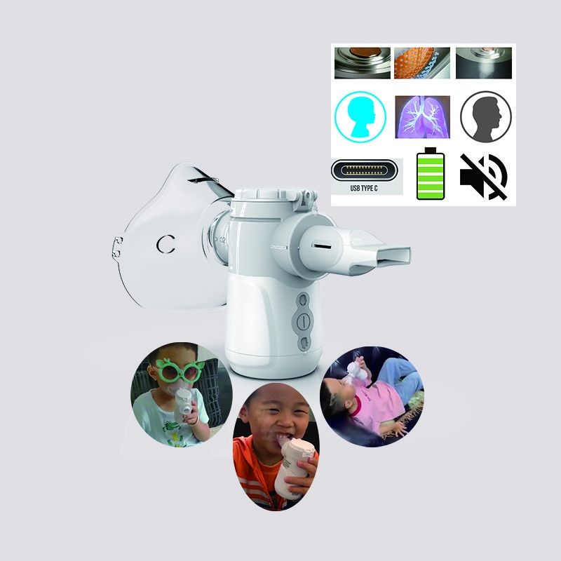 2.0 - inhalation portative de toux médicale de machine de 3.2μM At Home Nebulizer pour des enfants