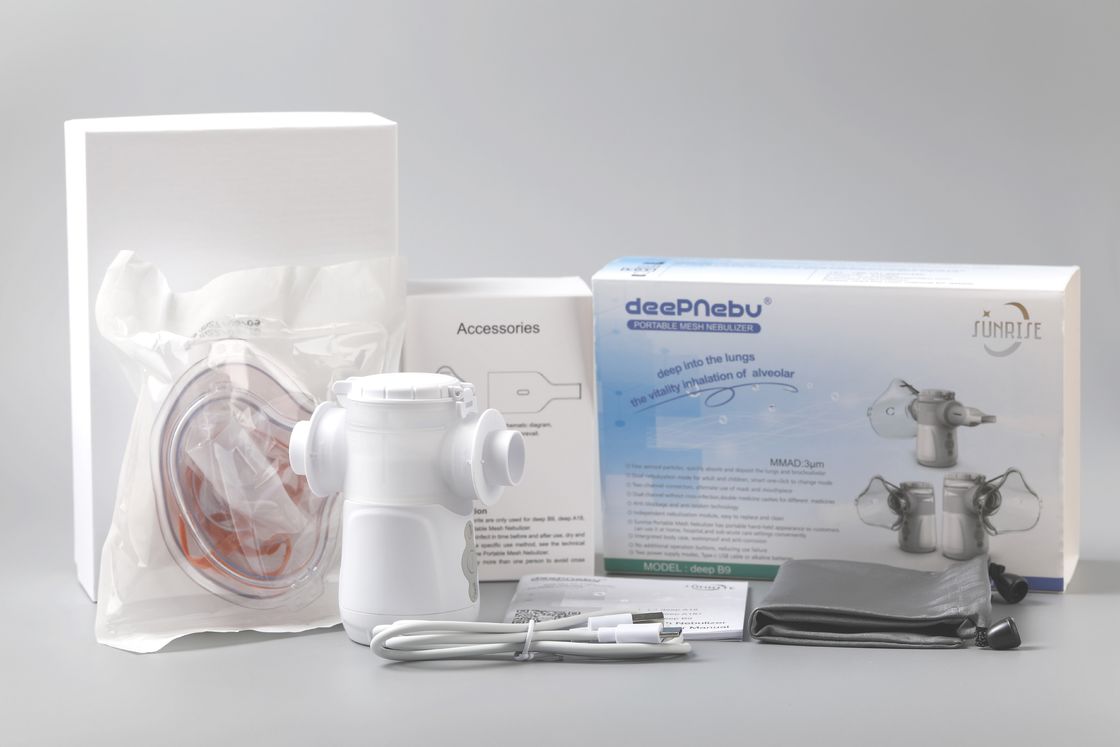 Bronchite asthmatique de Mesh Nebulizer Machine Vibrating For d'inhalateur de MMAD 3.12μm