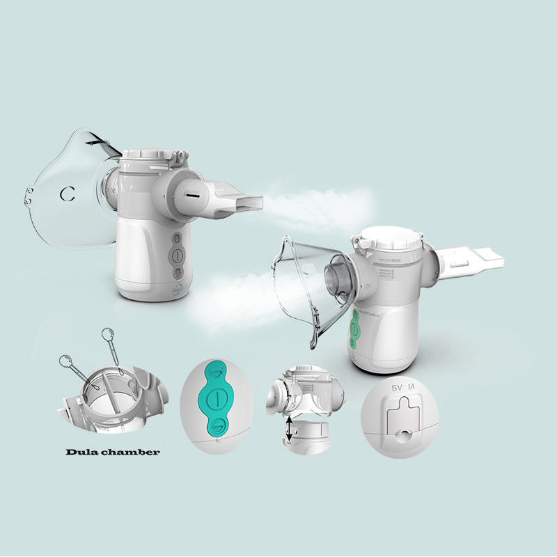 Nouveau masque respiratoire à batterie médicale silencieux mini-libre pour la toux Nebulizer pour policiers pour adultes et enfants