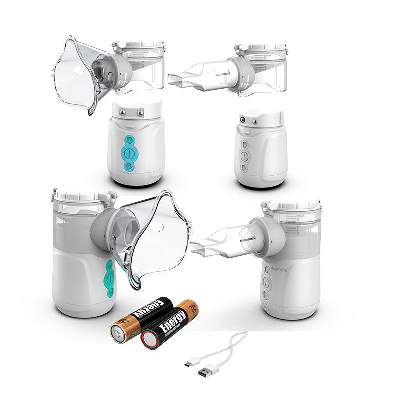Mini-atomisateur de médicaments contre la toux, nébuliseur pour la toux froide, machine à batterie amovible, enfants, adultes, ménage, nébuliseur à mailles portables