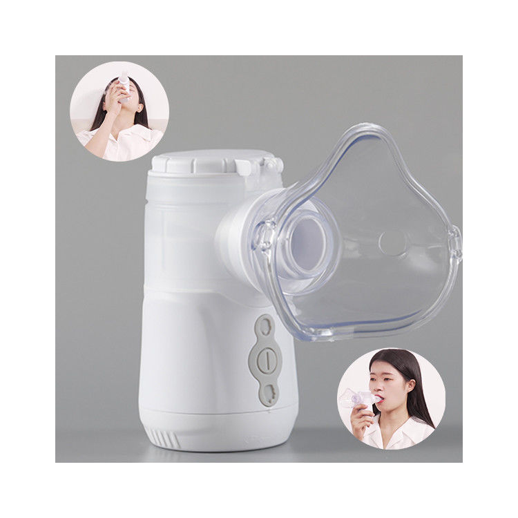 Nébuliseur adulte 3.5μm portatifs 0.4mL/Min Nebulizer Machine For COPD d'hôpital d'enfants