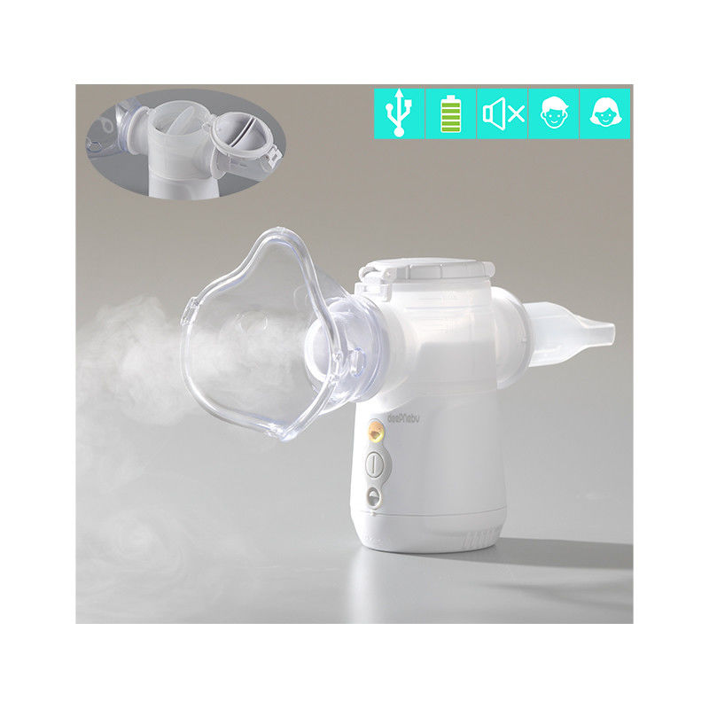 Batterie médicale d'USB de nébuliseur d'inhalateur d'asthme de Homecare 3μm 40dB pour l'adulte d'enfants