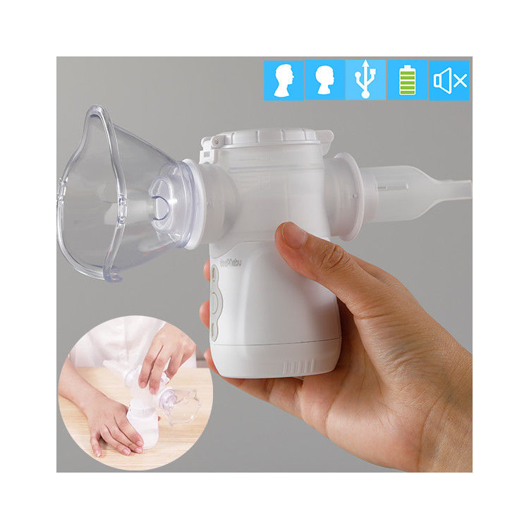 Toux à froid Mesh Ultrasonic Handheld Nebulizer 1.95μm - 3.35μm 40dB pour des enfants