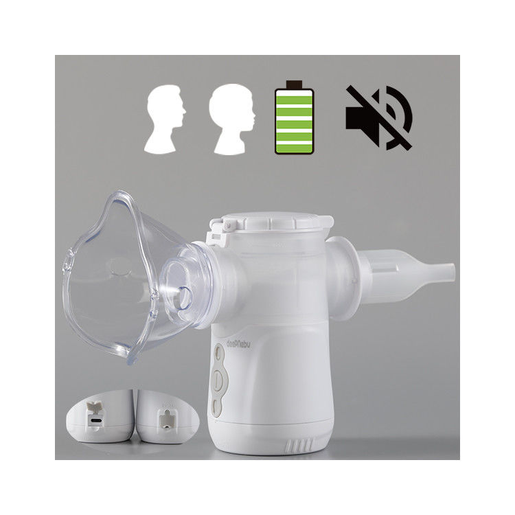 inhalateur de machine de nébuliseur de 1.6μm - de 3.3μm pour la toux IP23 ≥0.28ml/Min d'asthme