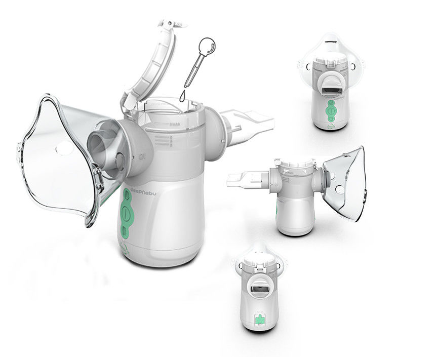 PC 3.06μm d'ABS clinique de Mesh Nebulizer For Asthma Cough IPX4 pp de médecin d'effet