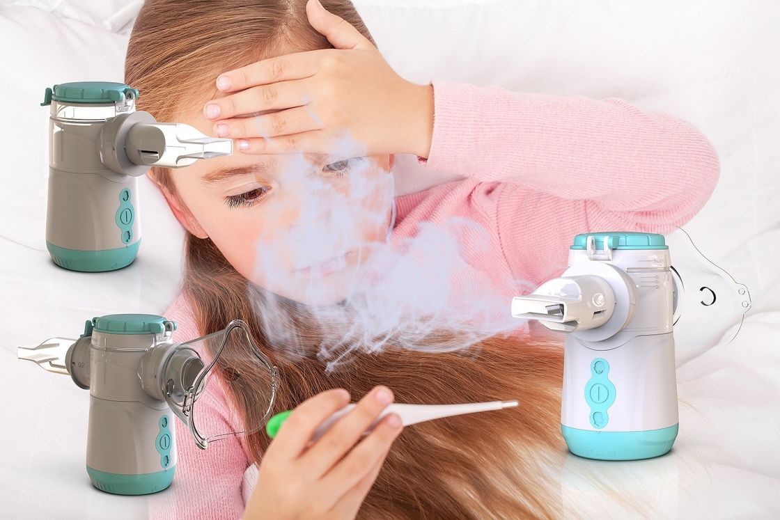 Type-c Mesh Nebulizer Machine de HandholdDC USB avec la dimension particulaire ≤3.5μm