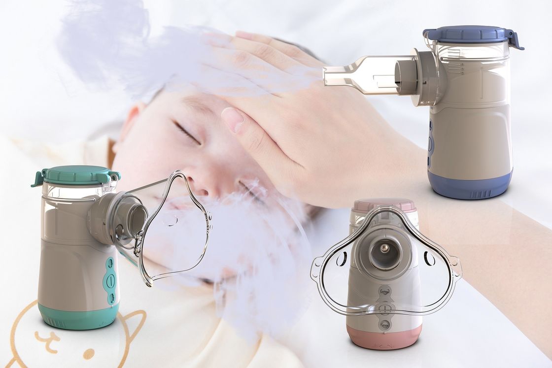 Taille des particules 1,8-4,0μM Nébuliseur Inhalateur Machine Niveau sonore inférieur à 50dB