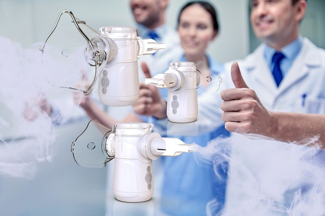 1-4,7 μm Taille de particules fines Inhalateur à maille vibrante Aérosol pour enfants ou adultes